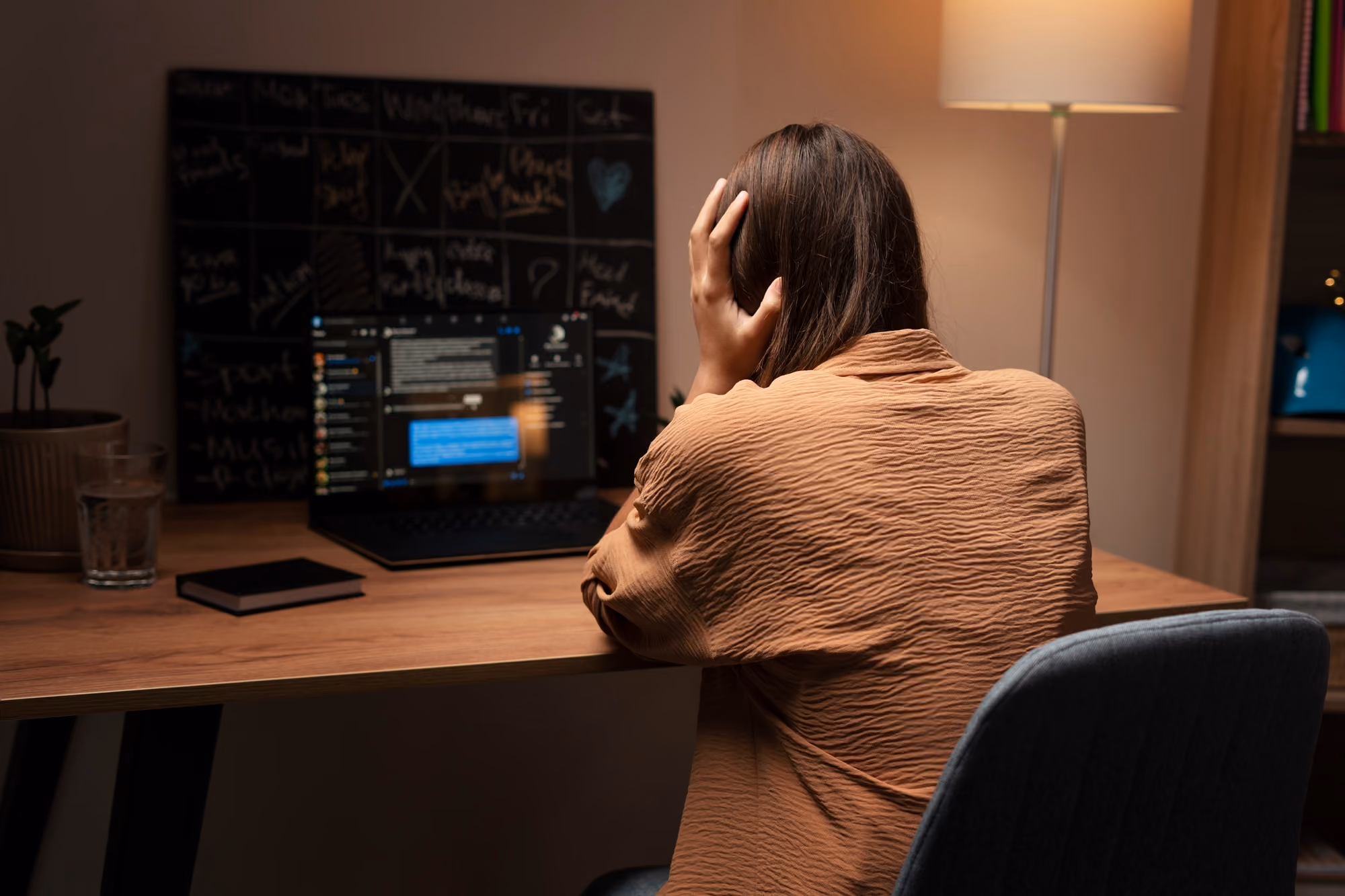 Person monitoring systems on multiple screens