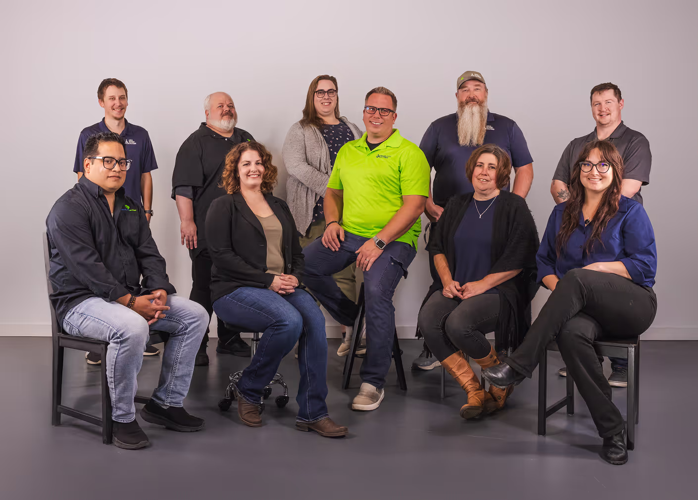 The Drumheller team